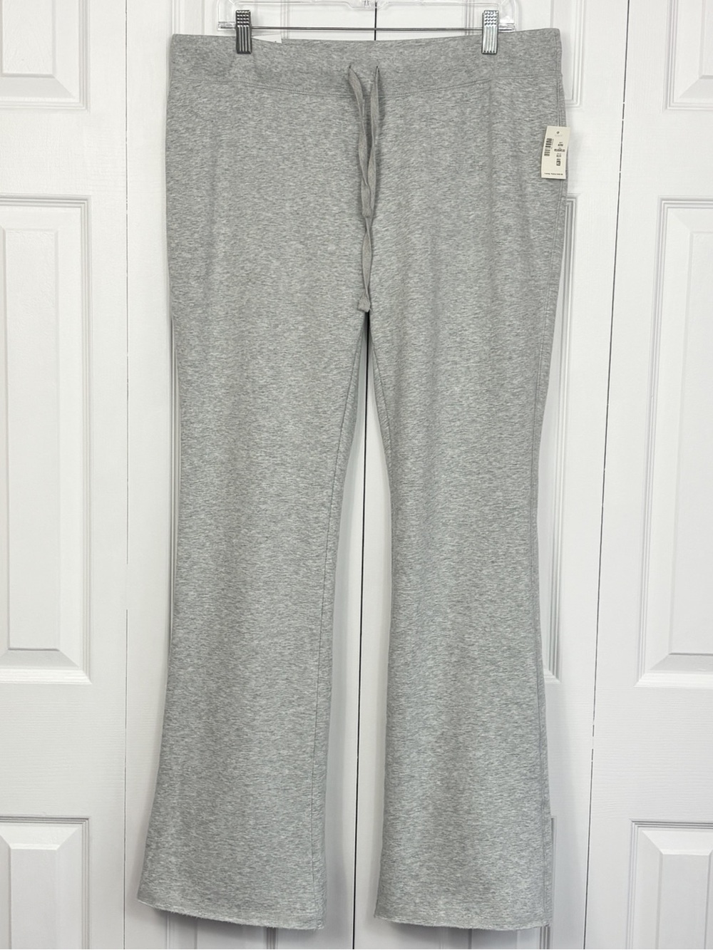 NWT Aeropostale Heather Gray Cloud Soft Knit Fit & Flare Leg Sweatpants XL
